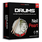 IK Multimedia Neil Peart Drums for SampleTank 3/4 [SampleTank]