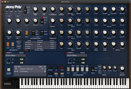KORG MonoPoly v2.0.2 / v2.2.0 [WiN, MacOSX]