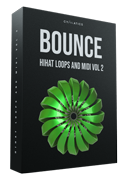 Cymatics Bounce Vol.2 Hi hat loops & MIDI [WAV, MiDi]